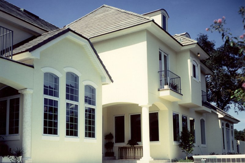 Dream House Plan - Exterior - Rear Elevation for Mediterranean House Plan #417-796 - 4 bed, 4 bath