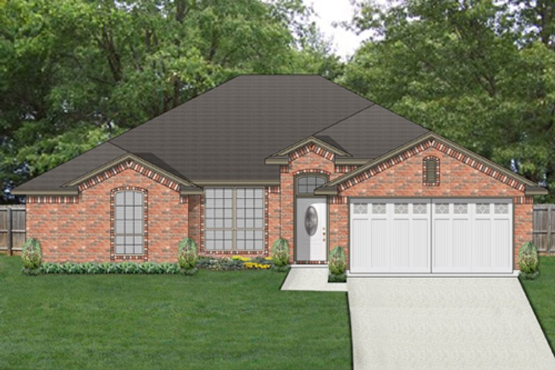 Dream House Plan - Traditional Exterior - Front Elevation Plan #84-552