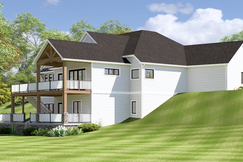 Home Plan - Exterior - Other Elevation for Country House Plan #1064-368 - 2 bed, 2 bath