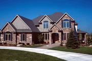 Traditional Style House Plan - 4 Beds 4 Baths 3250 Sq/Ft Plan #20-1671 