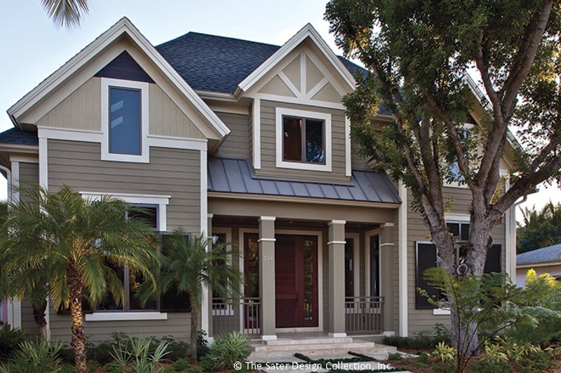 Dream House Plan - Traditional Exterior - Front Elevation Plan #930-441