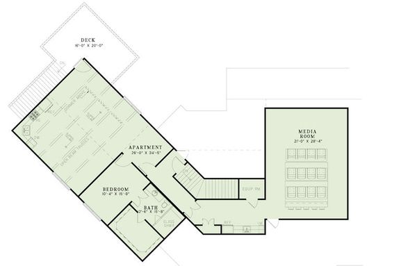 Dream House Plan - European Floor Plan - Upper Floor Plan #17-2462