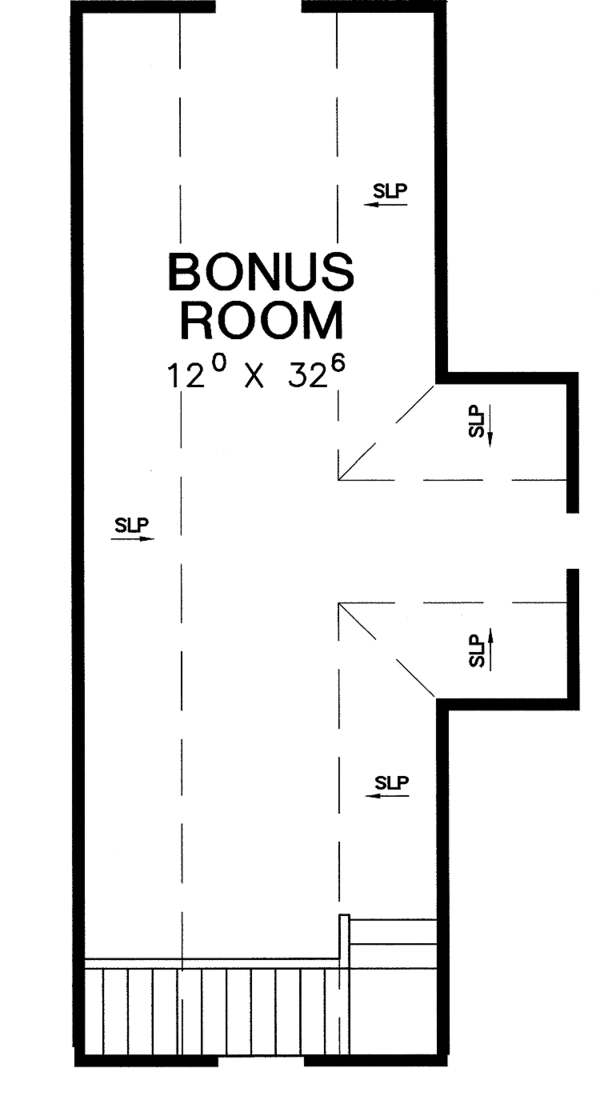 House Plan Design - Traditional Floor Plan - Upper Floor Plan #472-158