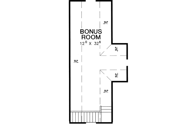 Dream House Plan - Floor Plan - Upper Floor for Traditional House Plan #472-158 - 3 bed, 2 bath