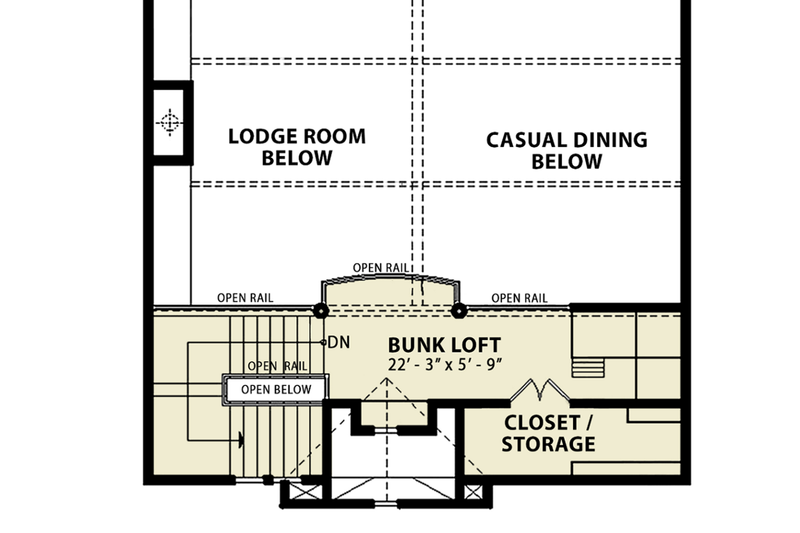 Dream House Plan - Interior - Other for Ranch House Plan #54-590 - 2 bed, 2.5 bath