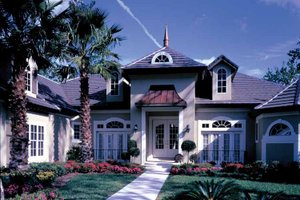 House Plan Design - Exterior - Front Elevation for European House Plan #417-629 - 3 bed, 3 bath
