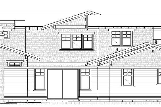 Exterior - Other Elevation for Craftsman House Plan #895-142 - 3 bed, 2.5 bath
