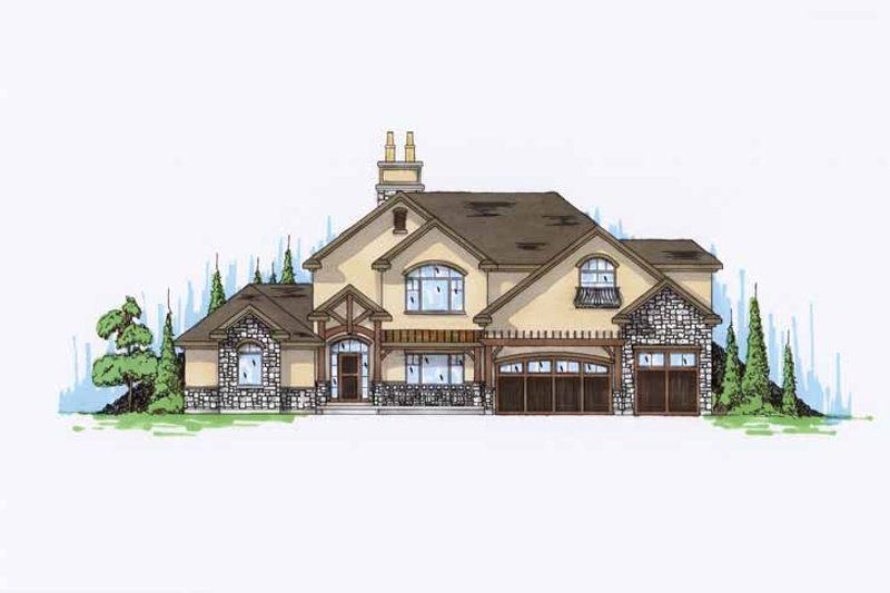 Home Plan - Cottage Exterior - Front Elevation Plan #945-71