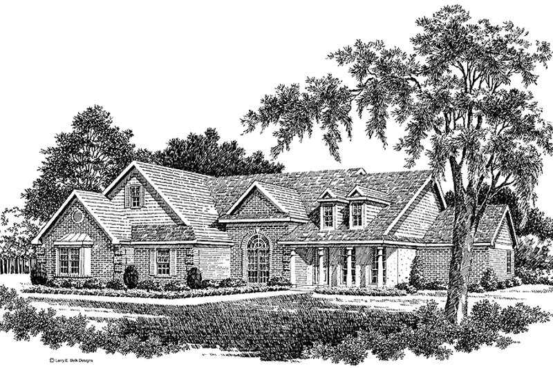 House Plan Design - Colonial Exterior - Front Elevation Plan #952-17