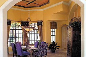 Interior - Dining Room for Mediterranean House Plan #930-353 - 4 bed, 4.5 bath