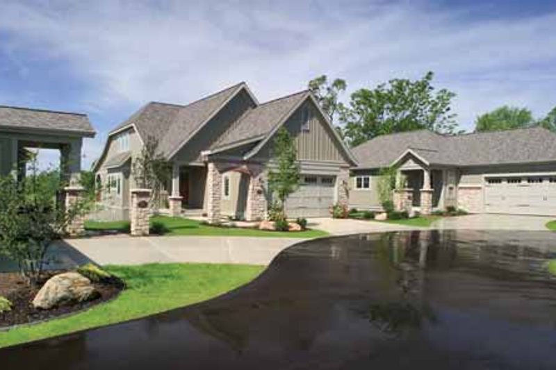 Home Plan - Exterior - Front Elevation 5 for Traditional House Plan #928-115 - 2 bed, 2 bath