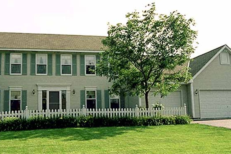 Dream House Plan - Colonial Exterior - Front Elevation Plan #51-736