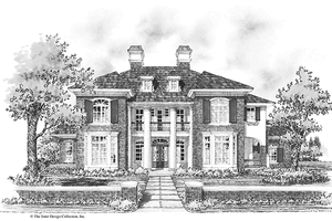 Home Plan - Classical Exterior - Front Elevation Plan #930-277