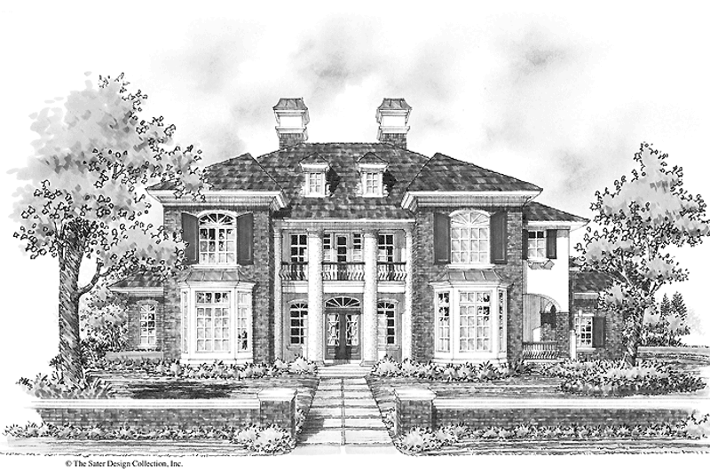 Architectural House Design - Classical Exterior - Front Elevation Plan #930-277
