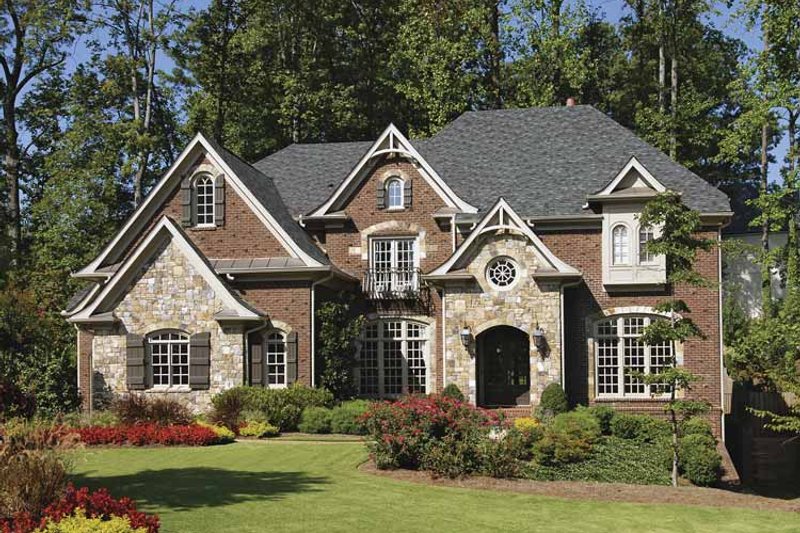 Dream House Plan - Exterior - Front Elevation 3 for Craftsman House Plan #54-288 - 4 bed, 4.5 bath