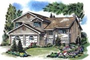 Traditional Style House Plan - 3 Beds 2 Baths 1586 Sq/Ft Plan #18-9506 