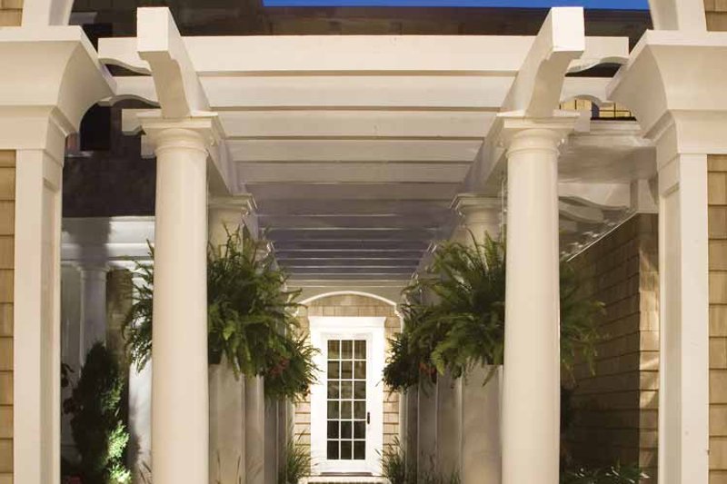 Architectural House Design - Exterior - Front Elevation 10 for Prairie House Plan #132-354 - 4 bed, 6 bath