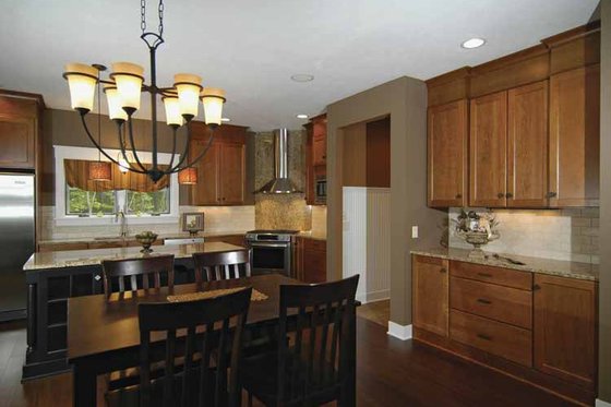 Interior - Kitchen 2 for Bungalow House Plan #928-169 - 2 bed, 2.5 bath