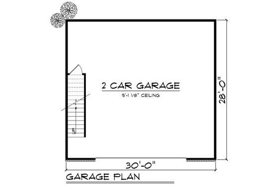 Floor Plan - Main Floor for Traditional House Plan #70-1408, 0 bath