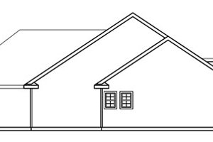 Exterior - Other Elevation for Traditional House Plan #124-721 - 3 bed, 2 bath