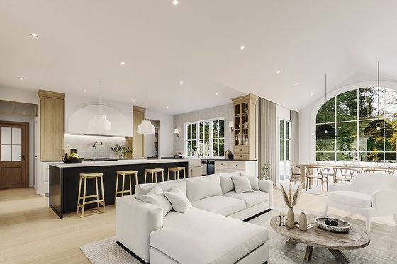 Interior - Kitchen for European House Plan #23-2777 - 3 bed, 2.5 bath