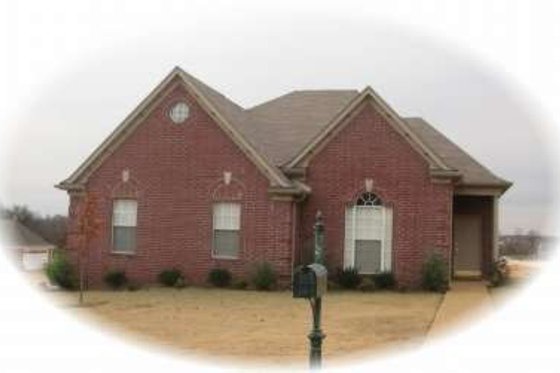 Exterior - Front Elevation for Traditional House Plan #81-747 - 3 bed, 2 bath