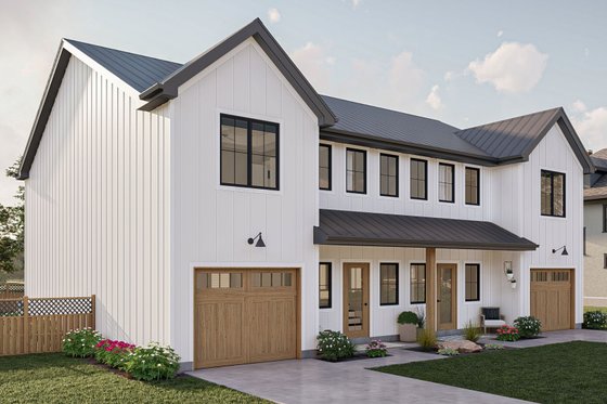 Exterior - Other Elevation for Modern House Plan #455-665 - 3 bed, 2.5 bath