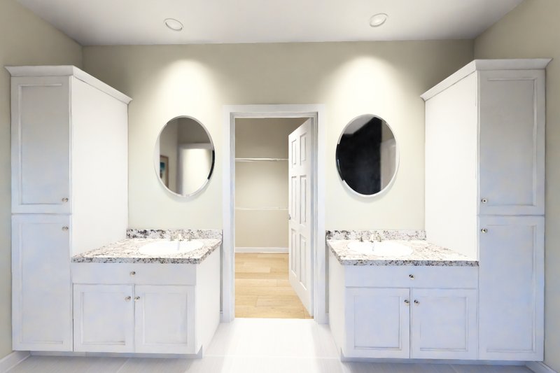 Home Plan - Interior - Master Bathroom 3 for Cottage House Plan #513-2489 - 3 bed, 3 bath