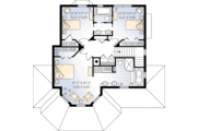 Country Style House Plan - 3 Beds 2.5 Baths 1898 Sq/Ft Plan #23-549 