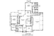 European Style House Plan - 5 Beds 6 Baths 4609 Sq/Ft Plan #932-28 