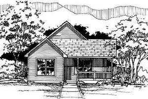 Traditional Exterior - Front Elevation Plan #50-221