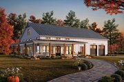 Barndominium Style House Plan - 3 Beds 2.5 Baths 2000 Sq/Ft Plan #430-333 