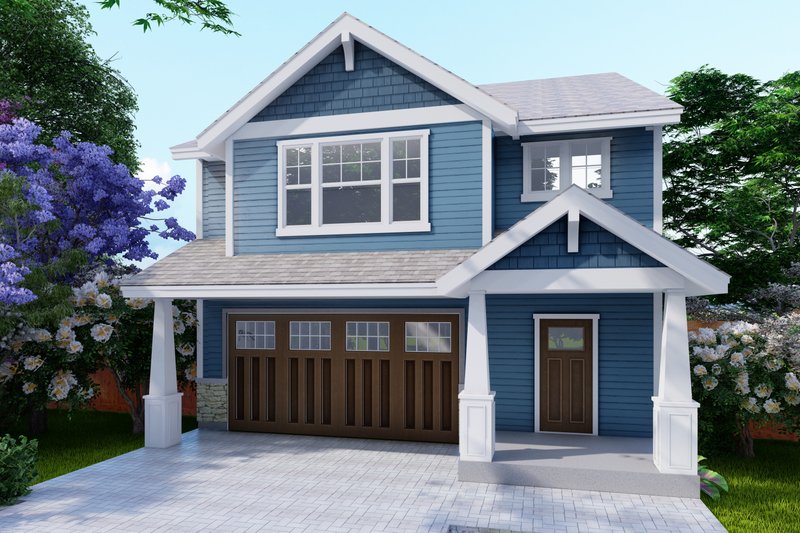 Craftsman Style House Plan - 4 Beds 2.5 Baths 2245 Sq/Ft Plan #53-630
