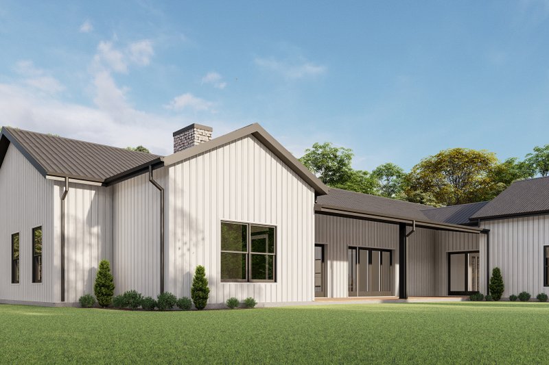 Dream House Plan - Exterior - Other Elevation 6 for Barndominium House Plan #1092-42 - 4 bed, 2.5 bath