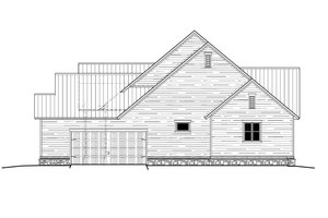 Exterior - Other Elevation 1 for Farmhouse House Plan #1081-10 - 4 bed, 3 bath