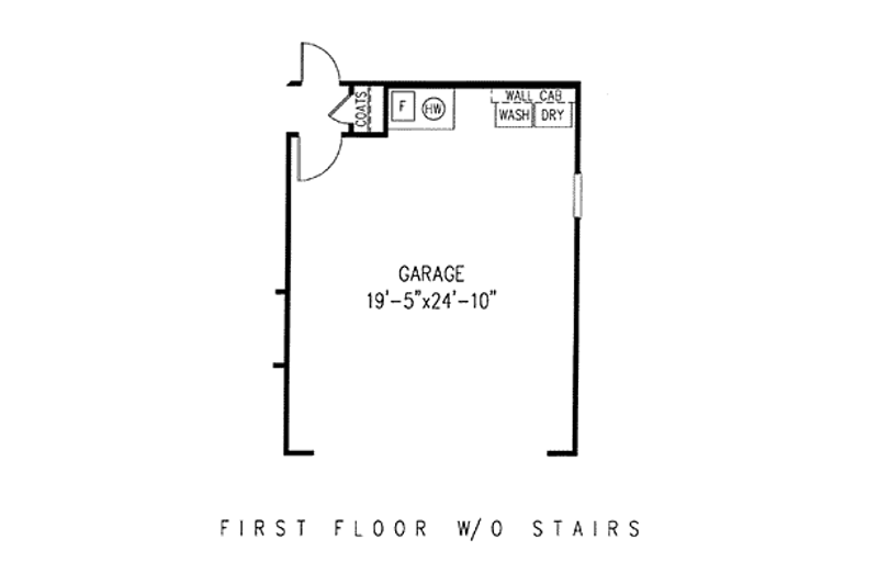 House Blueprint - Floor Plan - Other Floor for Traditional House Plan #11-102 - 3 bed, 2 bath