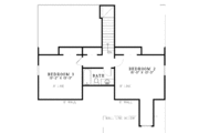 Country Style House Plan - 3 Beds 2.5 Baths 1604 Sq/Ft Plan #17-3223 