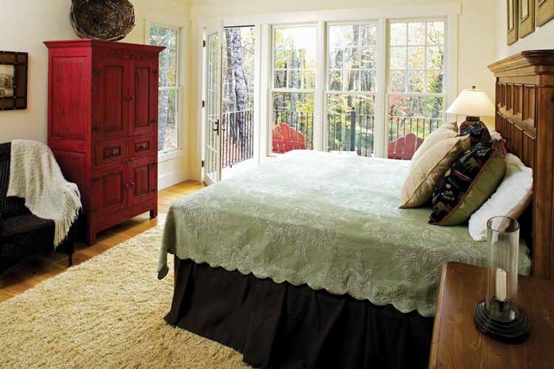 Dream House Plan - Interior - Master Bedroom for Craftsman House Plan #929-754 - 4 bed, 3 bath