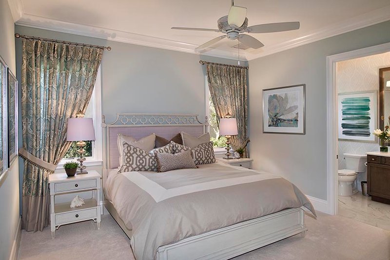 Dream House Plan - Interior - Bedroom for Mediterranean House Plan #1017-166 - 4 bed, 4.5 bath