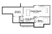 Craftsman Style House Plan - 2 Beds 2.5 Baths 1384 Sq/Ft Plan #928-117 