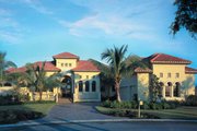 Mediterranean Style House Plan - 4 Beds 4.5 Baths 4398 Sq/Ft Plan #930-107 