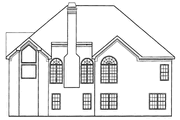 Mediterranean Style House Plan - 3 Beds 2 Baths 2051 Sq/Ft Plan #927-82 