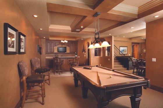 Photo 12 for European House Plan #70-1052 - 2 bed, 2 bath