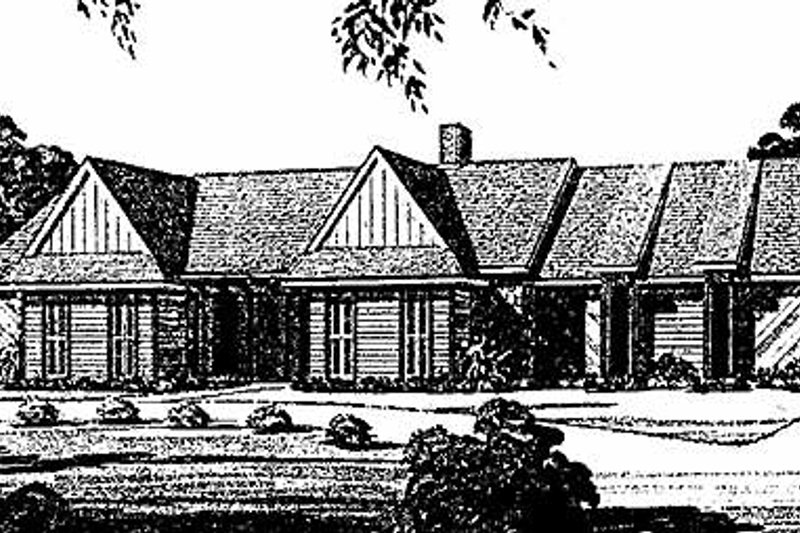 Dream House Plan - Traditional Exterior - Front Elevation Plan #45-474