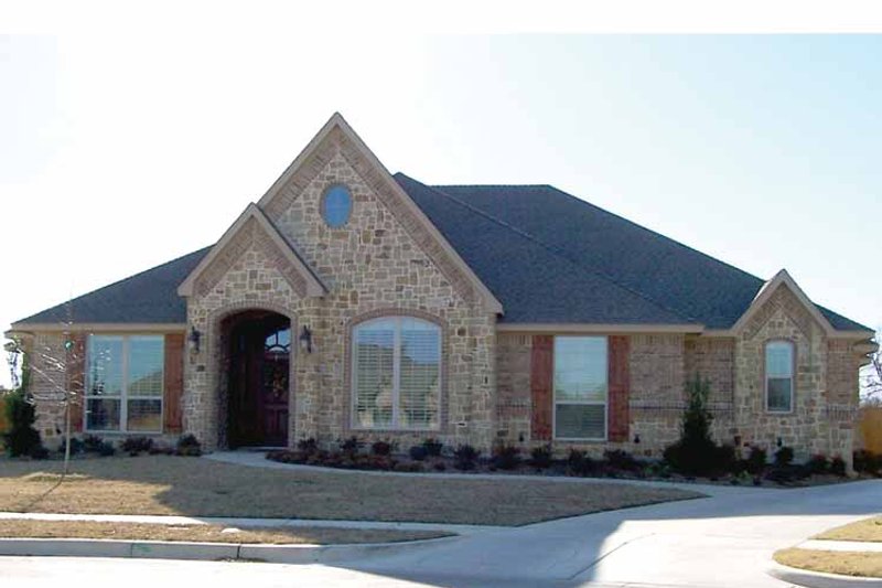 House Design - Exterior - Front Elevation 3 for Tudor House Plan #84-727 - 3 bed, 3 bath