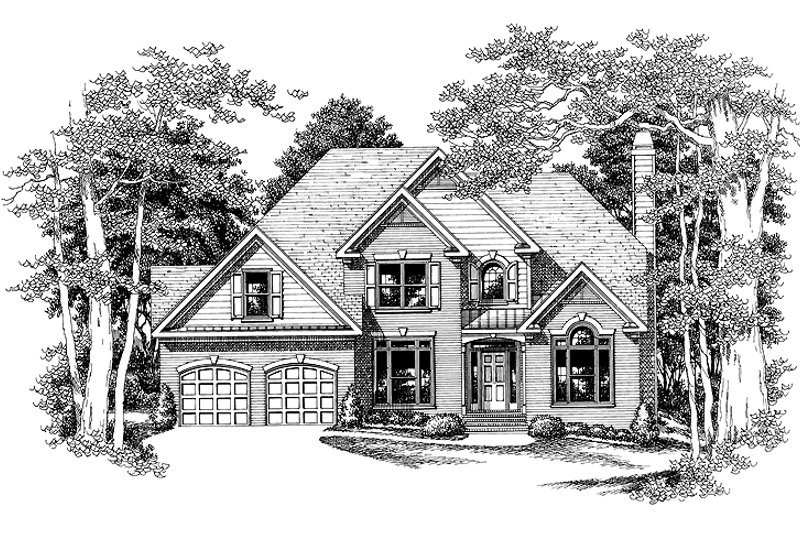 Home Plan - Exterior - Front Elevation 3 for Traditional House Plan #927-140 - 4 bed, 3 bath