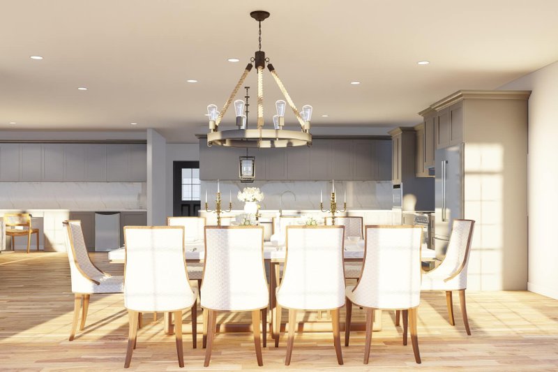 House Plan Design - Interior - Dining Room for Traditional House Plan #923-343 - 5 bed, 4.5 bath