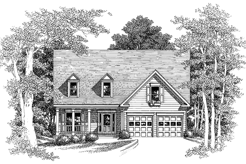 Home Plan - Exterior - Front Elevation 3 for Country House Plan #927-250 - 3 bed, 2.5 bath