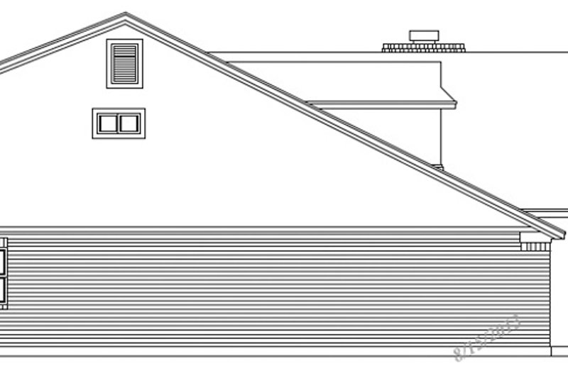 Dream House Plan - Exterior - Other Elevation 1 House Plan #472-71 - 3 bed, 2.5 bath