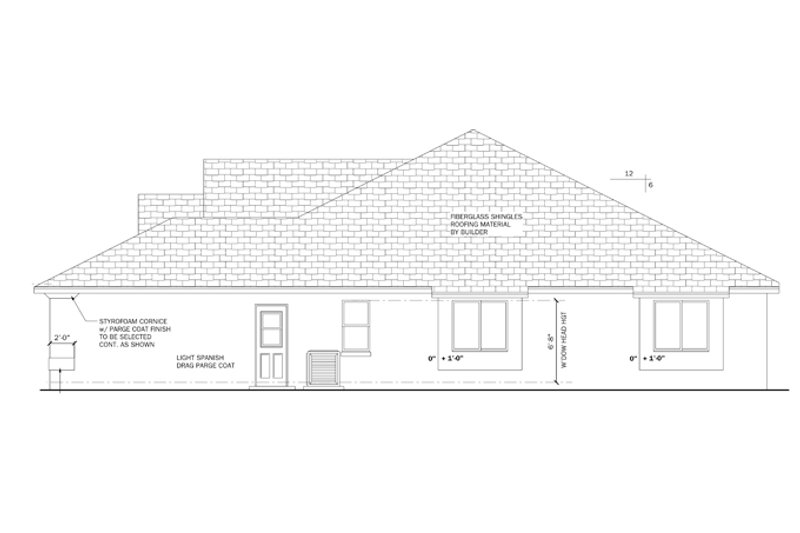 Home Plan - Floor Plan - Other Floor for Mediterranean House Plan #1058-39 - 3 bed, 2 bath